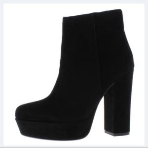 Steve Madden Joanie Suede High Heel Platform Boots